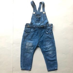 Zara Baby Denim Overalls